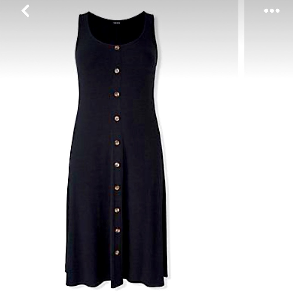 Mod ref button up dress